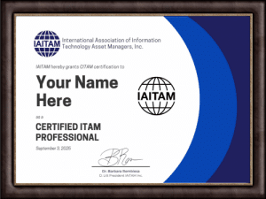 Certification Plaque